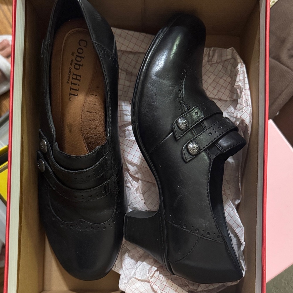 Cobb Hill by New Balance Black Heeled Shoes